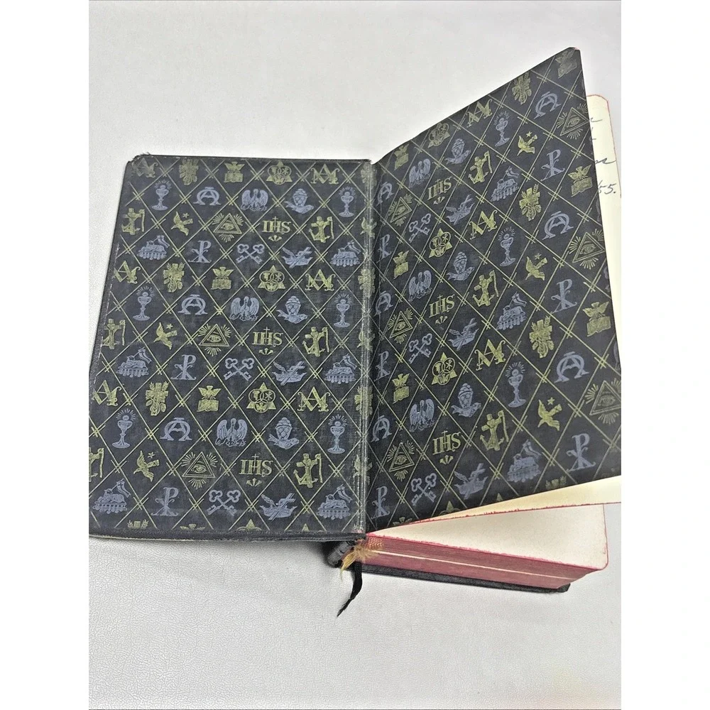 Vtg 1950 St Joseph Daily Missal Official Catholic Prayer Book Mass Catholic 50s